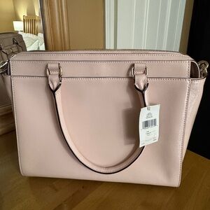 kate spade Blush Pink Structured Satchel
